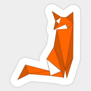 red fox Sticker